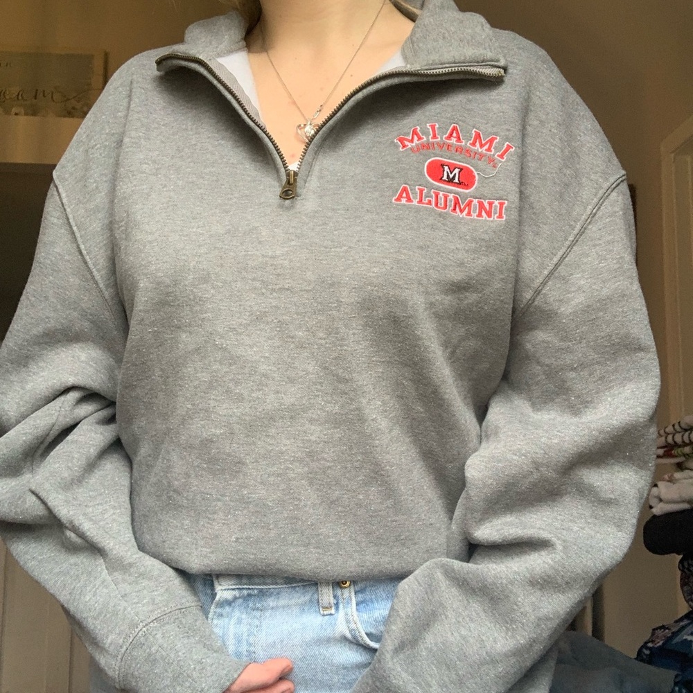 1/4 zip sweater